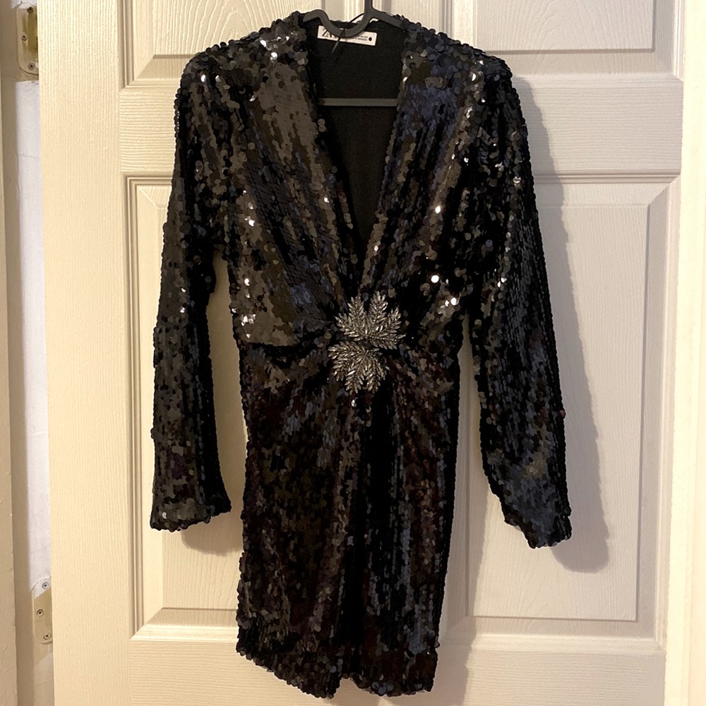 BEAUTIFUL ELEGANT SHINING CHRISTMAS DRESS❄️ 🎄🪩